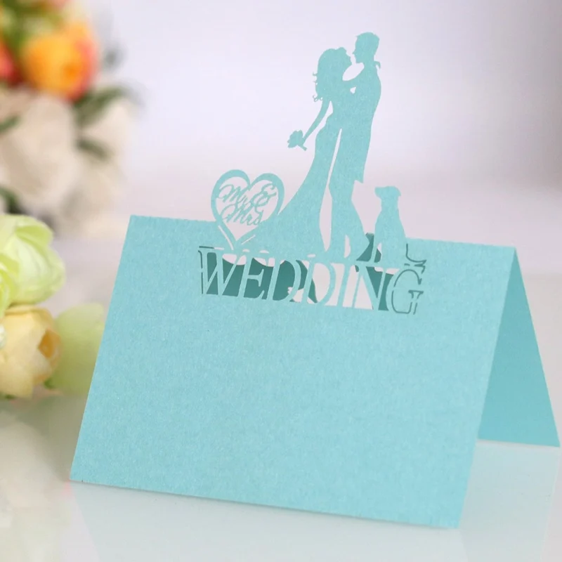 10 шт. романтические свадебные открытки с номером|Открытки и приглашения| |
