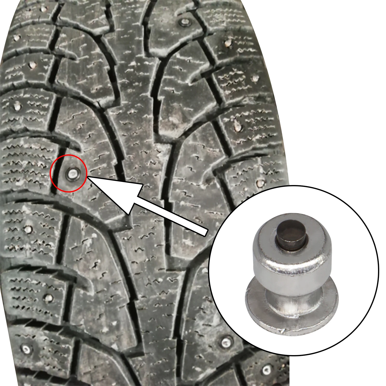 

100x Universal Snow Screw Tire Studs Anti Skid Falling Spike Wheel Tyres for Car Shoes Motorcycle Bicycle For Lada Bmw Ford Audi