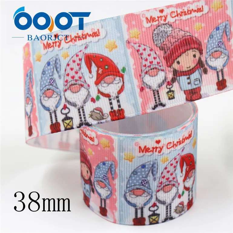 I-19809-1863 OOOT BAORJCT I-19809-1862, 38 мм 10 ярдов мультфильм термотрансферные печатные корсажные ленты, ленты ремесла, лук крышка DIY аксессуары - Цвет: I-19809-1863