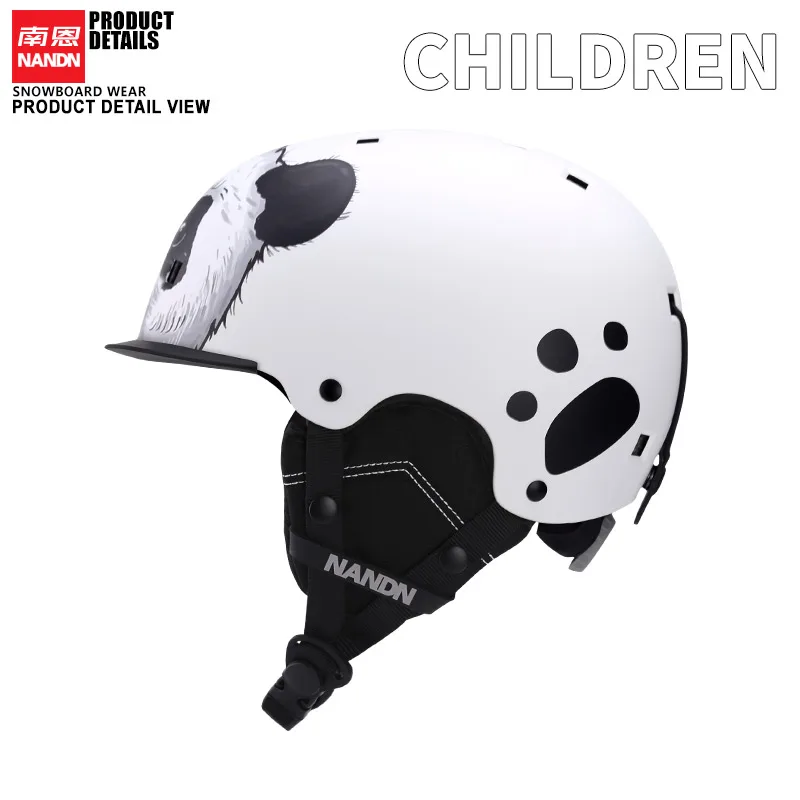 NANDN лыжный шлем Детский теплый воздух Катание на роликах
