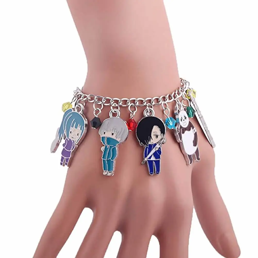

CosNoble Jujutsu Kaisen Cosplay Bracelet Costume Accessories Keychain Gift for Boys or Grils