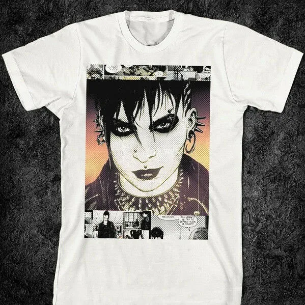 Goth панк девушка с драконом тату футболка Аниме комиксов анимация Xxxtentacion Nicki Minaj