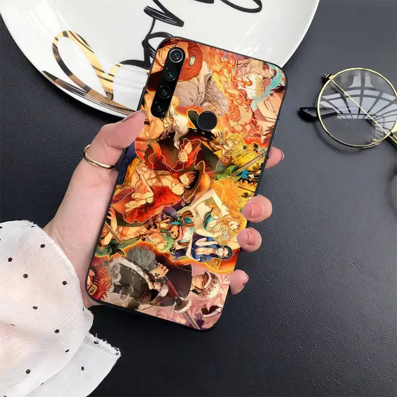 

One Piece Luffy Anime cartoon Phone Case For Xiaomi Redmi 7 8 9t a3Pro 9se k20 mi8 max3 lite 9 note 9s 10 pro