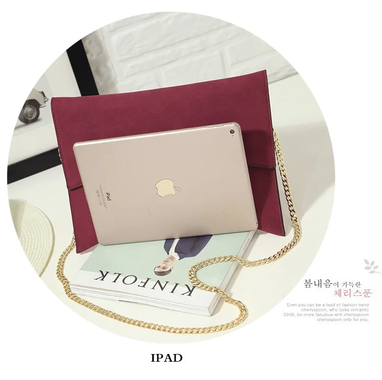 Модный женский клатч-конверт вечерняя дамская сумочка из высококачественной