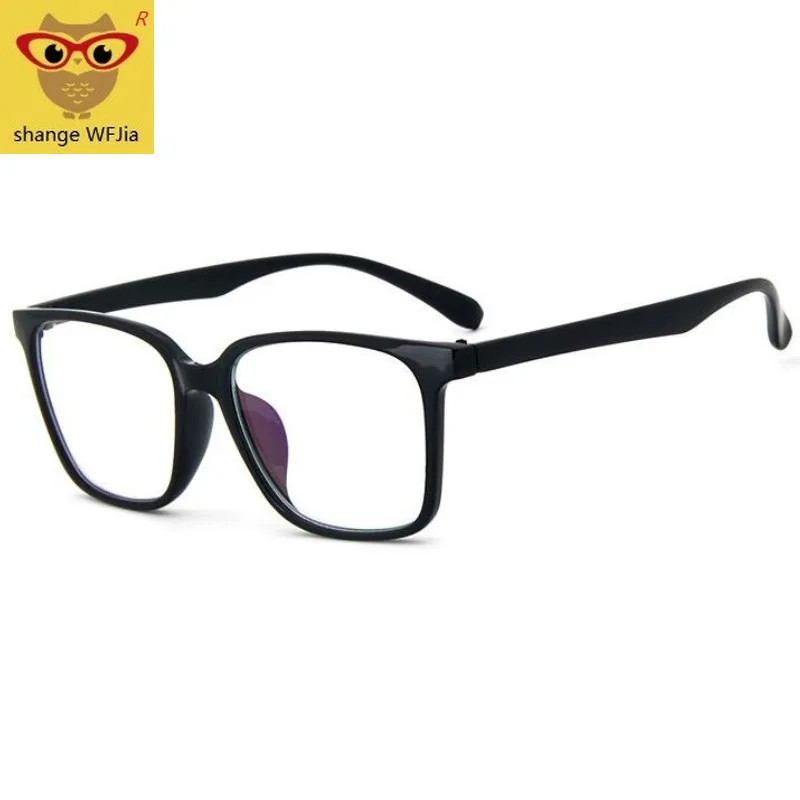 Модная оправа для очков женщин и мужчин черная винтажные Квадратные прозрачные