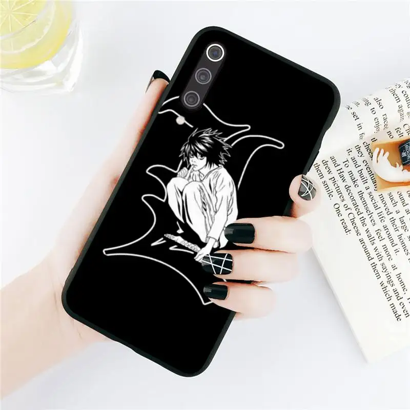 

Death Note Ryuk kira anime Phone Cases For Xiaomi Redmi note 7 8 9 t k30 max3 9 s 10 pro lite Luxury brand shell funda coque