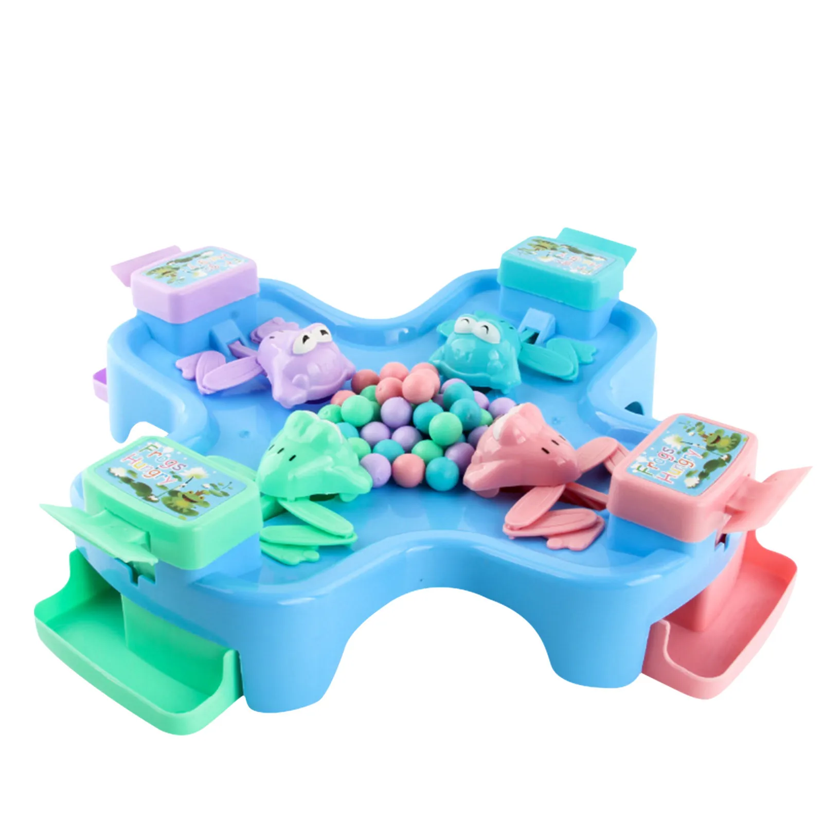 Игра игра в виде лягушки Eat Ball мультиплеер конкурентоспособная гонка