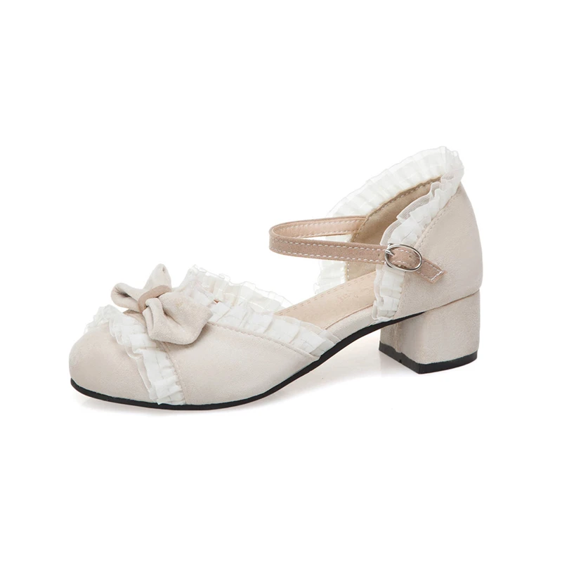 Женские туфли на низком каблуке для косплея|Туфли| |