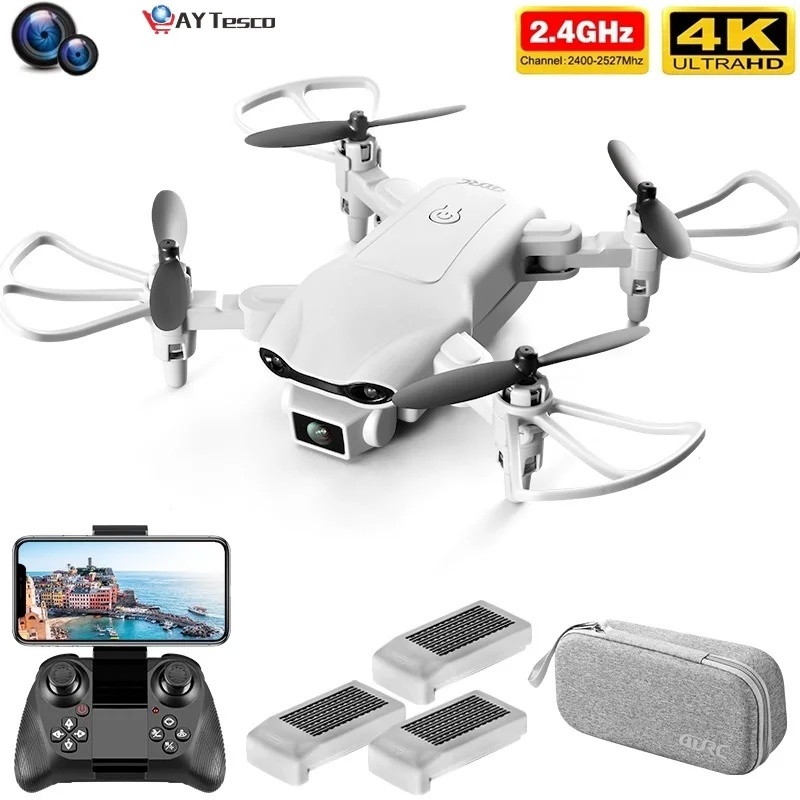 

V9 RC Mini Drone 4k Dual Camera HD Wide Angle Camera 1080P WIFI FPV Aerial Photography Helicopter Foldable Quadcopter Dron Toys