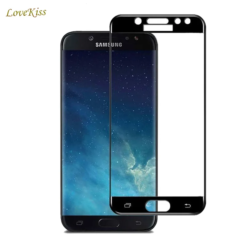 Полноэкранная защитная пленка из закаленного стекла 9H для Samsung Galaxy J5 2017 j530 J530F |