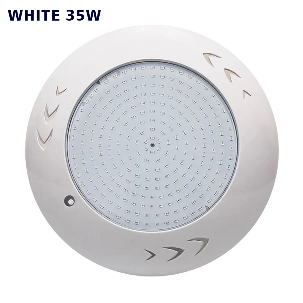 12 В постоянного тока Светодиодная лампа для бассейна Смола Легкая установка