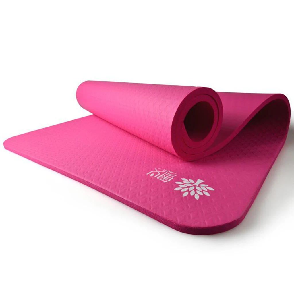 

15mm Thick Yoga Mat with Carrying Bag and Strap High Density Non-Slip Exercise Mat for Yoga and Pilates, 72.8x31.5inch
