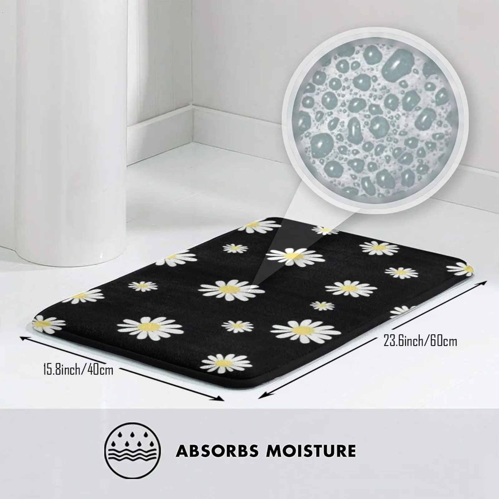 С изображением Дейзи коврик ковер анти скольжение коврики Спальня ромашки