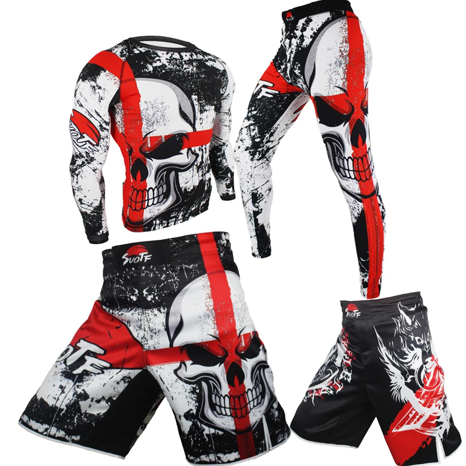 Рашгард для мужчин jiu jitsu, компрессионная футболка для тайского ...