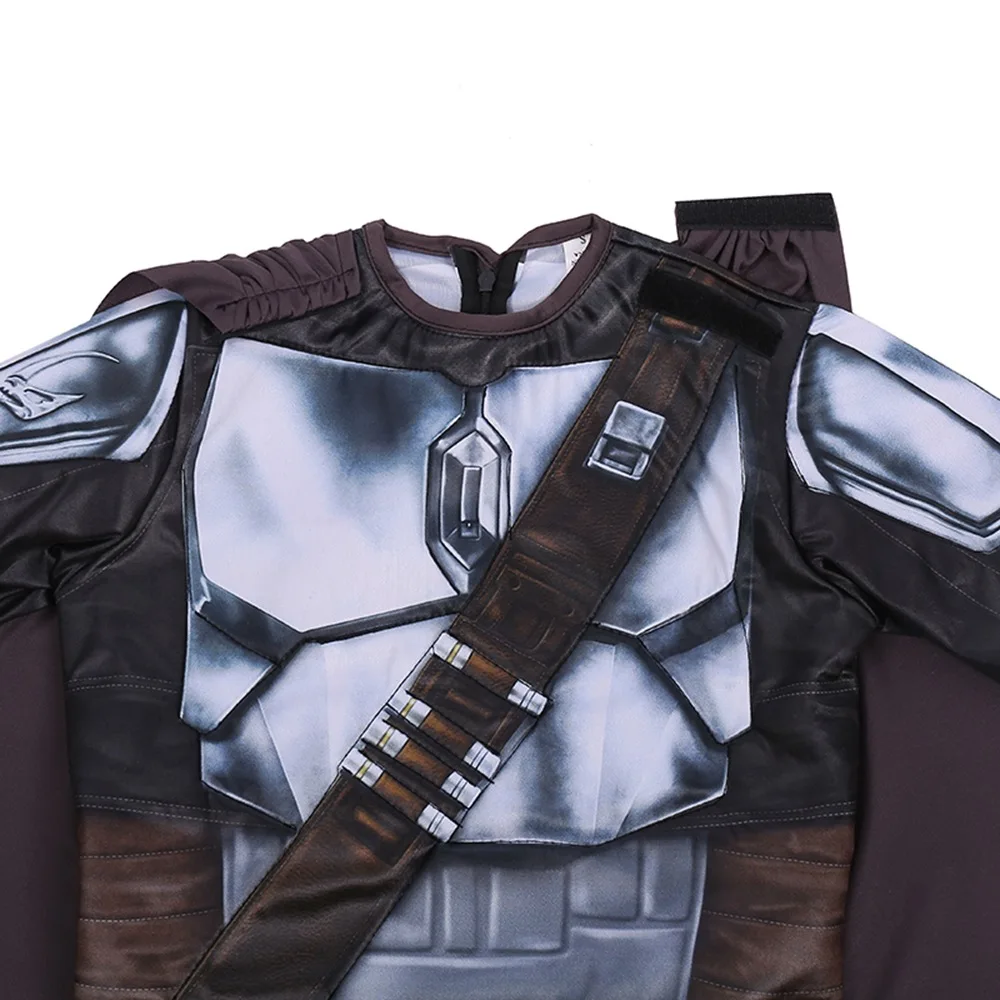 

Kids Mandalorian Galaxy Bounty Hunter Cosplay Costumes Halloween Party Boys Clothing