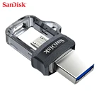 Оригинальный Sandisk USB флэш-накопитель 256G 128 Гб 64 Гб оперативной памяти, 32 Гб встроенной памяти, двойной OTG флеш-накопитель высокого Скорость памяти U диск Micro USB3.0 для телефона или ПК с ОС Windows