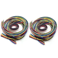 2x 55mkit heat shrink tubing 11 sizes colourful tube sleeving wire cable 6 colors
