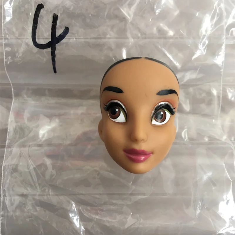 Оригинальные качественные лысые головы Белль Эльза принцесса милые улыбки