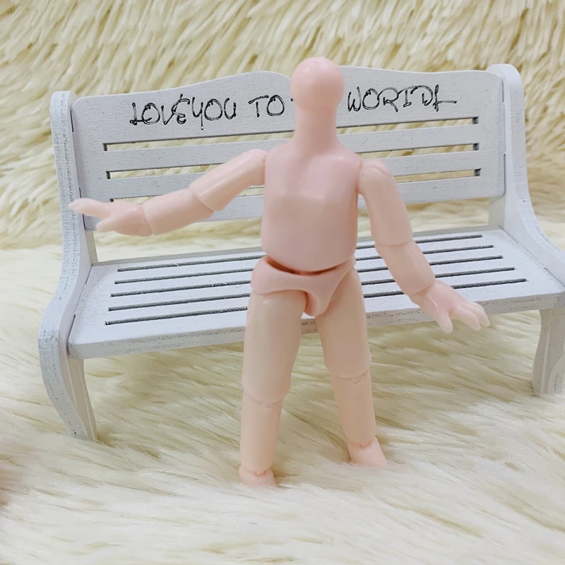 Тело куклы 10 5 см 14 подвижных шарниров для 1/12 BJD аксессуары 13 | Игрушки и хобби