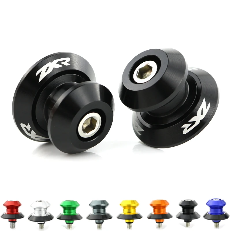 

Fit For Kawasaki ZX-6R ZX6R 2013-2019 ZX-10R ZX10R 2011-2018 Swing Arm Sliders Spools Stand Bobbins CNC Aluminum Alloy