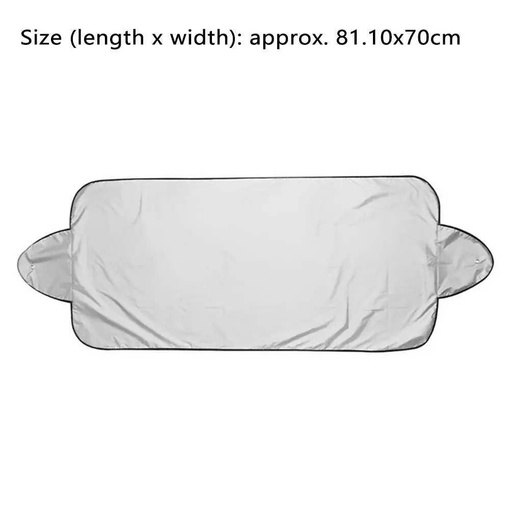 Автомобильный защитный козырек от льда пыли окна лобового стекла защитная