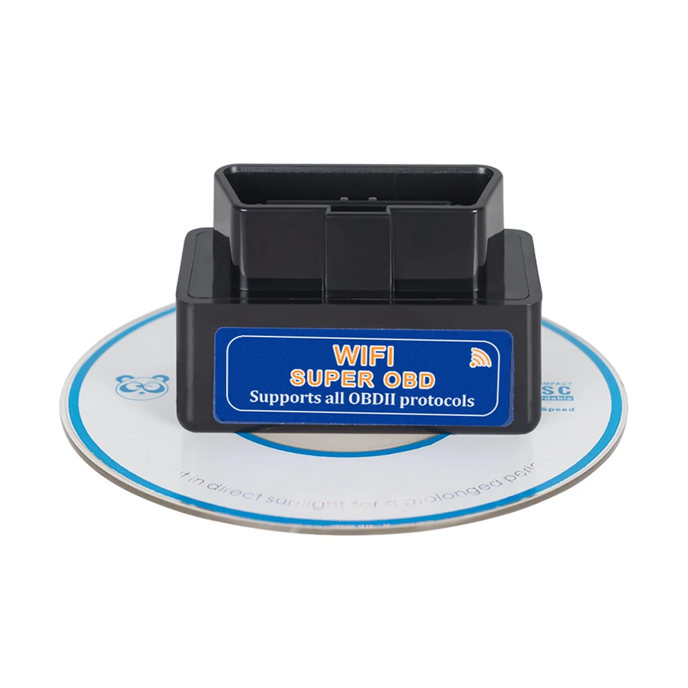 ELM327 V1.5 wifi OBD II автоматический сканер elm 327 wifi v1.5 OBDII OBD2 считыватель кодов для Android PC iPhone iPad автомобильный диагностический инструмент