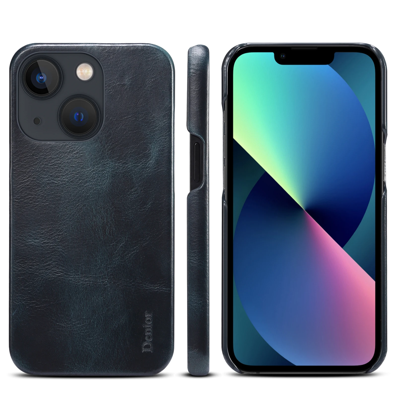 Чехол-накладка для Iphone 13 12 11 Pro Max Mini из натуральной кожи | Мобильные телефоны и
