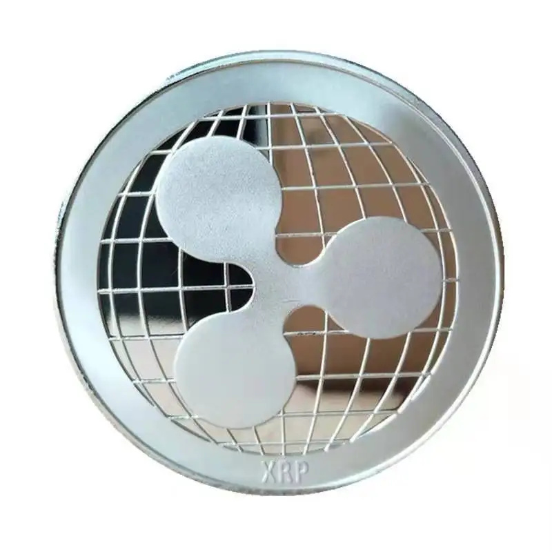 Монеты с золотым/серебряным покрытием 10 шт. декоративные креативные волнистые