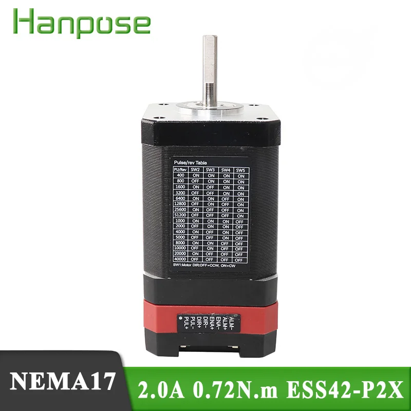 5 шт. ESS42 P2X 60MM закрытый цикл интегрированный шаговый серводвигатель с драйвером