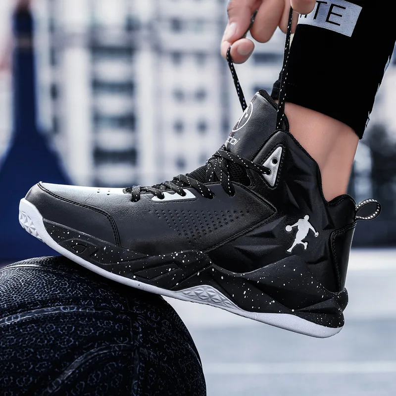 Harga Sepatu Basket Pria Sepatu Bot Pergelangan Kaki Bersirkulasi Pelatih Pria Sneakers Pria Sepatu Olahraga Luar Ruangan Keranjang Atas Gym Homme