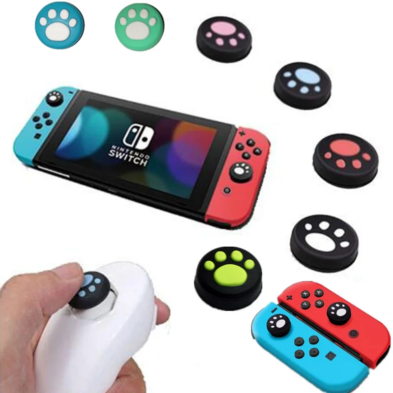 100 шт. силиконовые колпачки для джойстика Nintendo Switch NS JoyCon|Запасные части| |
