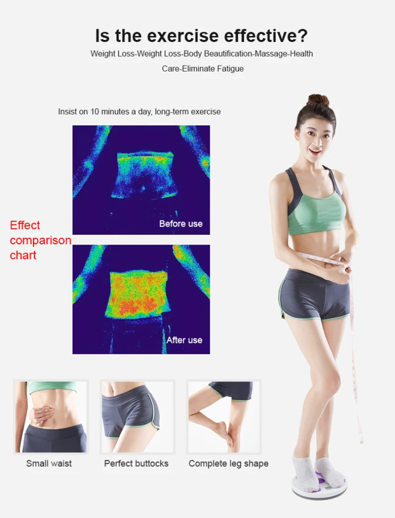 

Fitness Waist Twisting Disc Balance Board Fitness Body Building Massage Plate Wobble Waist Twisting Discs For Sports Magnetic