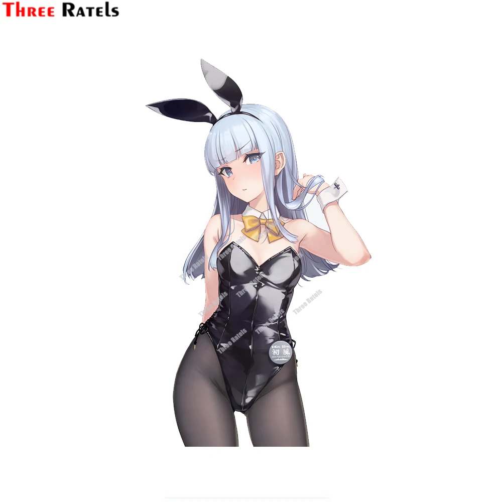 Three Ratels D376 Hatsukaze Kantai Collection граффити наклейка Водонепроницаемая забавная гитара