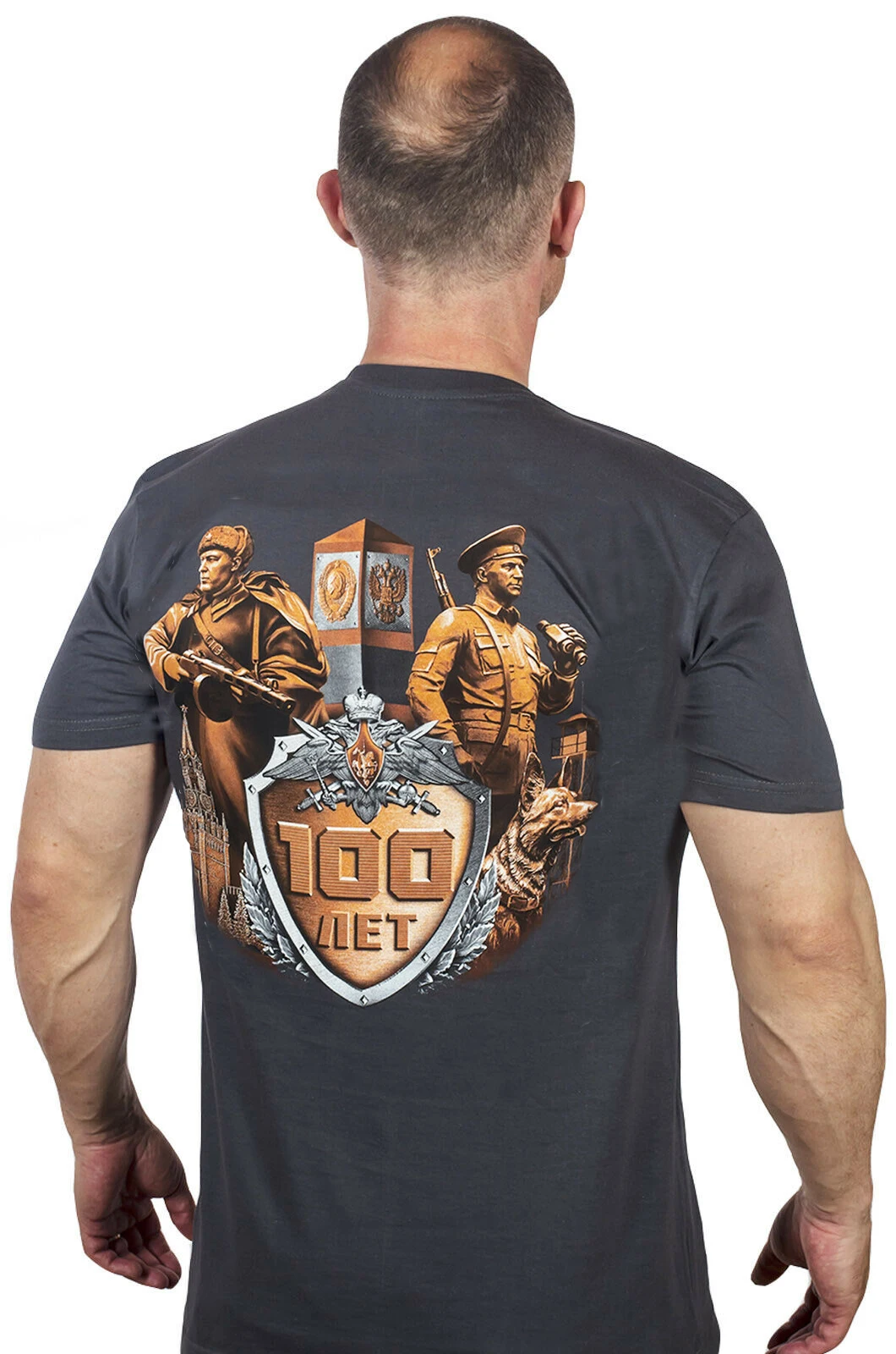 

Russian Original Mens t-shirt border guards Mujskaia futbolka POGRANVOISKA