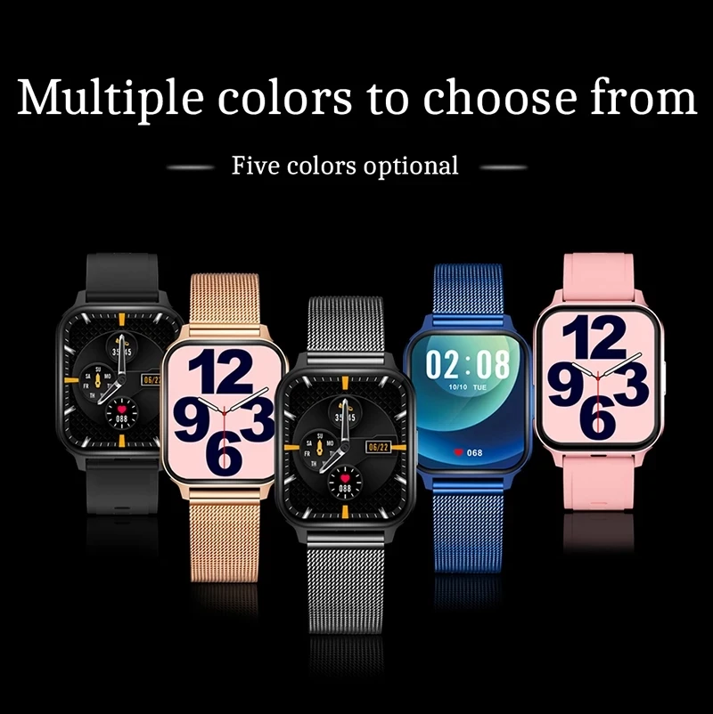 

Fashion Smart Watch Men Full Touch Screen BP ECG Heart Rate Sport Bracelet Call Reminder Smartwatch Supports Phone Brand Watches