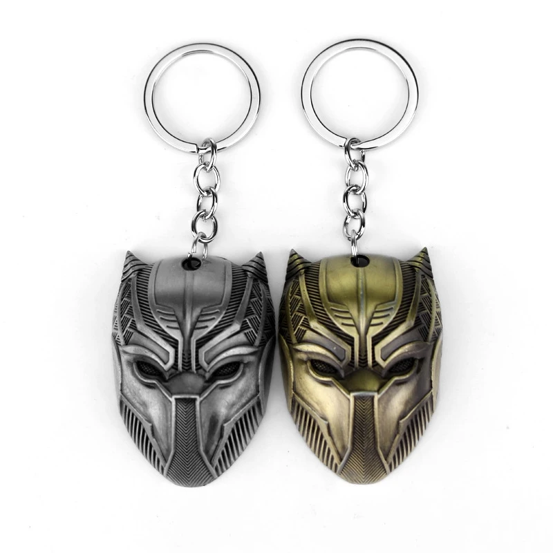 10 шт./лот Marvel Comics Черная пантера брелок для мужчин супергерой Капитан Америка 3