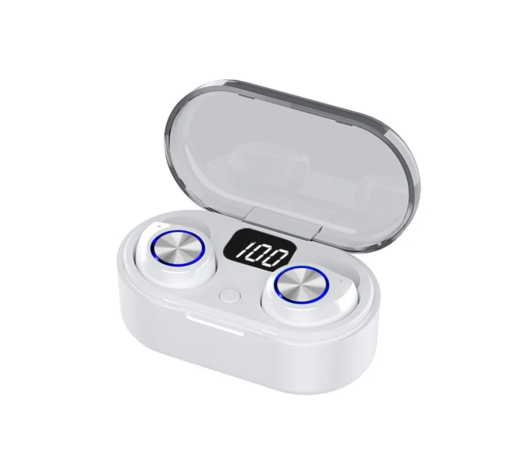 Новинка 5 0 TW80 Bluetooth гарнитура беспроводная новый светодиодный цифровой дисплей tws