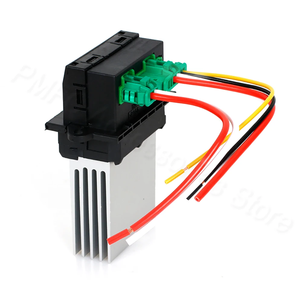 Резистор воздуходувки кондиционера + Соединитель/провод для Renault Citroen Megane Scenic Clio