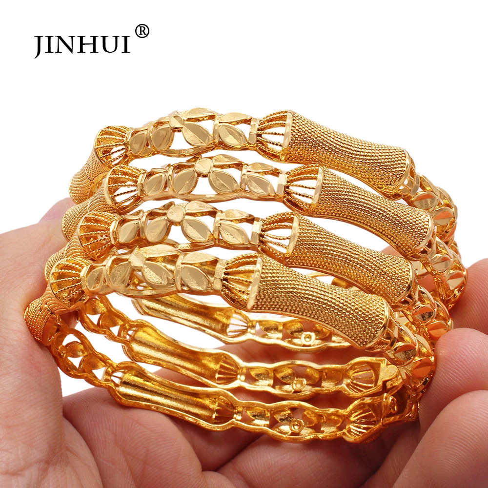 

Dubai Women's gold plated brass bracelet designer bangle wife wedding gifts bracelets jewelry Wholesale bangles for Women