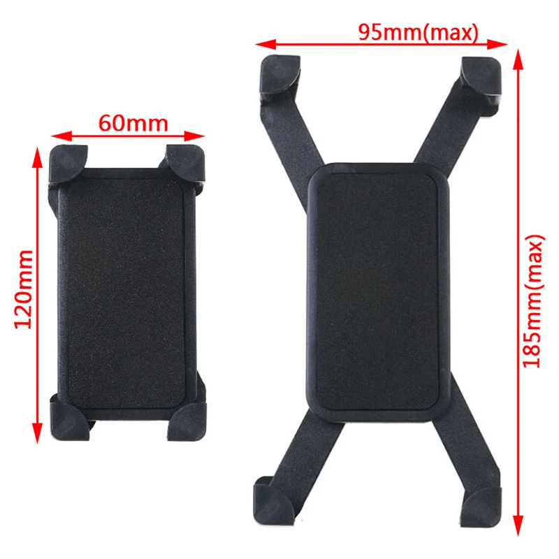 Вращающийся на 360 градусов держатель телефона GPS для мотоцикла велосипеда