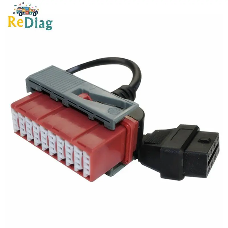 Высококачественный 30 контактный кабель Lexia 3 PSA к OBD для Citroen/Peugeot Бесплатная