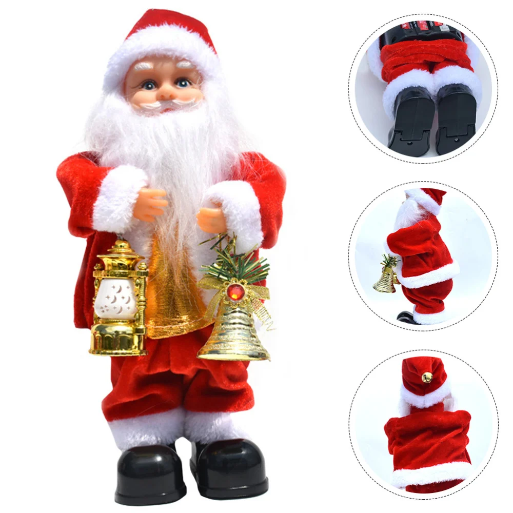 

1pc Electronic Doll Santa Claus Kids Play Christmas (Battery)