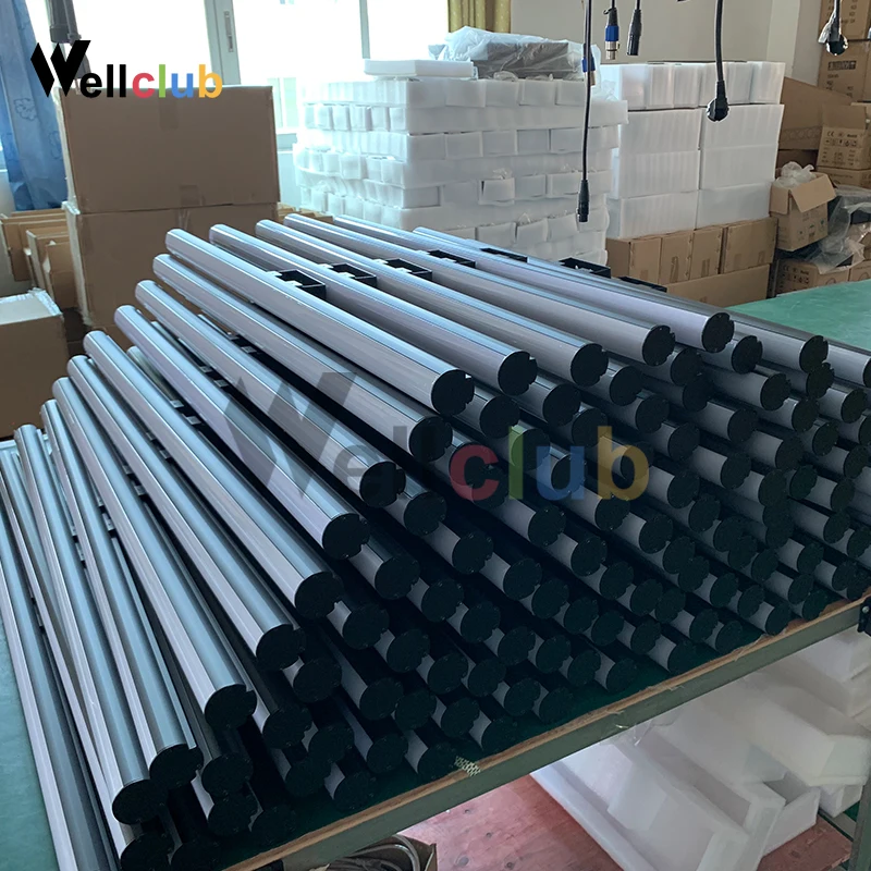 16 шт. с контроллером RGB настенная шайба светодиодная Пиксельная трубка Dmx бар светильник индивидуальное управление пиксельный сценический светильник Dj Бар светильник