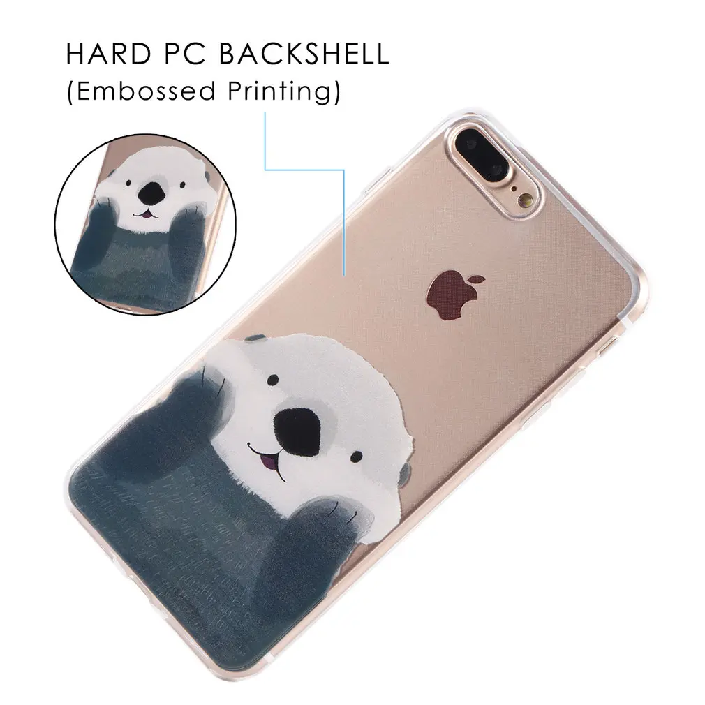 Чехол Arvin для Iphone 6S мягкий прозрачный защитный чехол из ТПУ 7 Plus телефона |