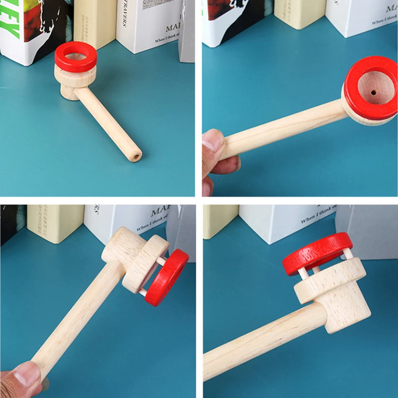 Плавающий шар подвесной маленький для боулинга деревянная игрушка забавная