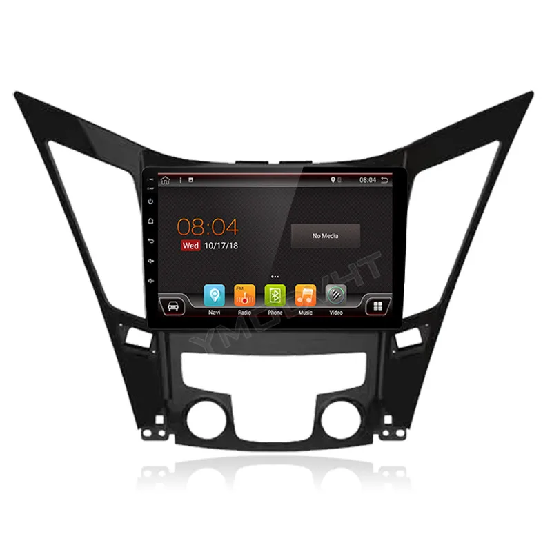 YMODVHT 9 дюймов 4 Гб + 64 ГБ Android 0 Автомобильный DVD Радио для Hyundai Sonata 2011 2012 2013 2014 2015 GPS