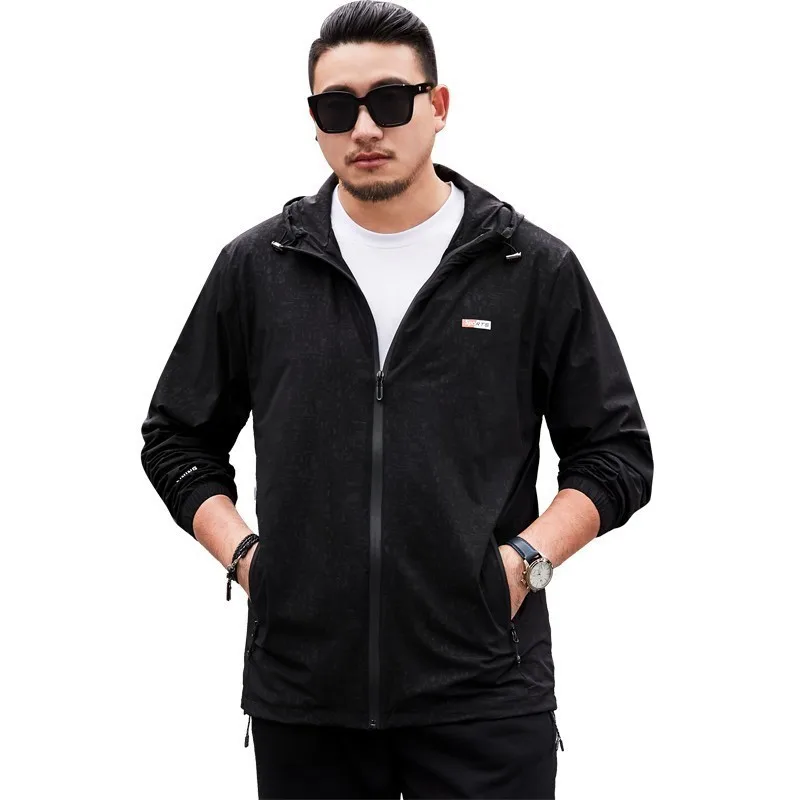 

8XL Plus Size Spring Autumn Mens Casual Camouflage Hoodie Jacket Men Clothes Men's Windbreaker Coat Male Outwear Camo Clothing