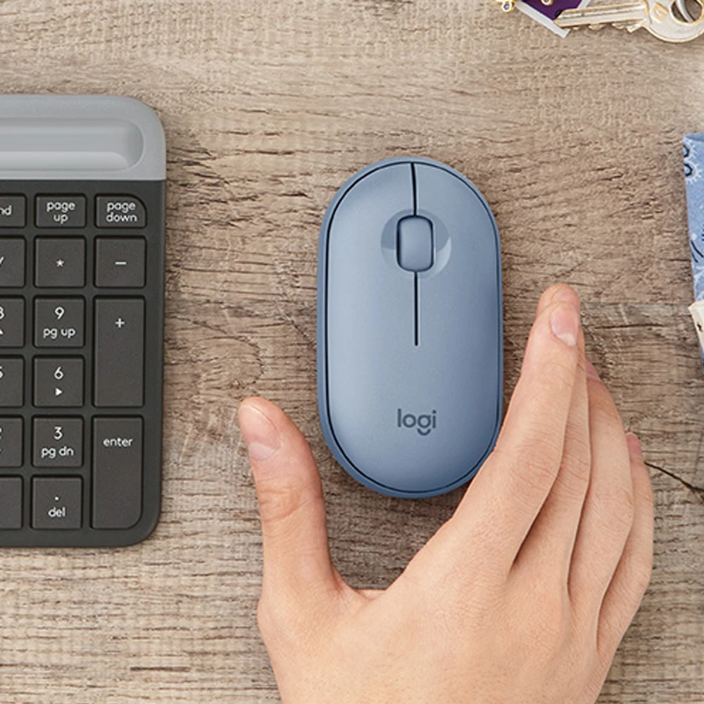 Bluetooth Мышь Logitech Pebble M350 беспроводная 1000DPI 100 ГГц|Мыши| |