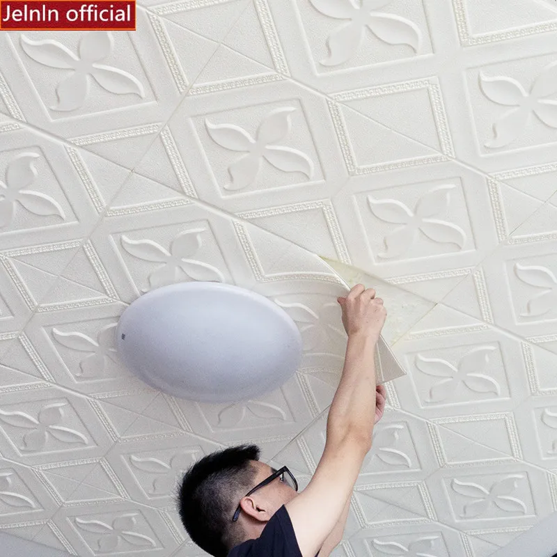 Наклейки на стену самоклеющиеся водонепроницаемые наклейки потолок обои