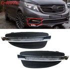Автомобильный динамический желтый поворотник 12 В, DRL лампа для Mercedes Benz V-Class Vito V250 V260 2016 2017 2018 светодиодный дневные ходовые огни